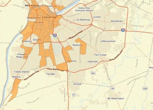 CDBC Census Tract Map
