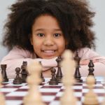 Kid Playing Chess 
