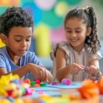 Kids Doing Arts and Crafts